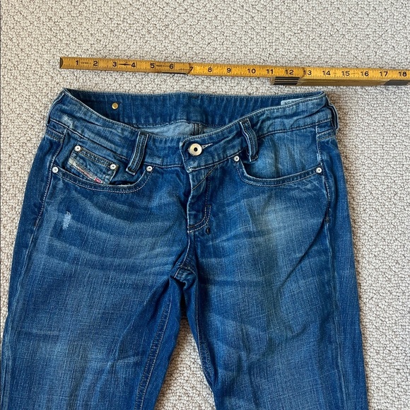 Diesel Louvely Blue Denim Jeans - Picture 2 of 9